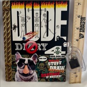 Dude Diary with Lock and Key